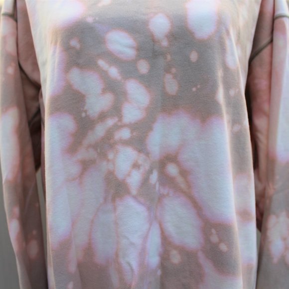 Bleach Dyed Columbia Long Sleeve Shirt - Picture 7 of 8